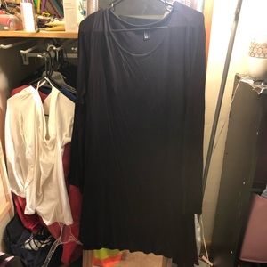 Black long sleeve dress